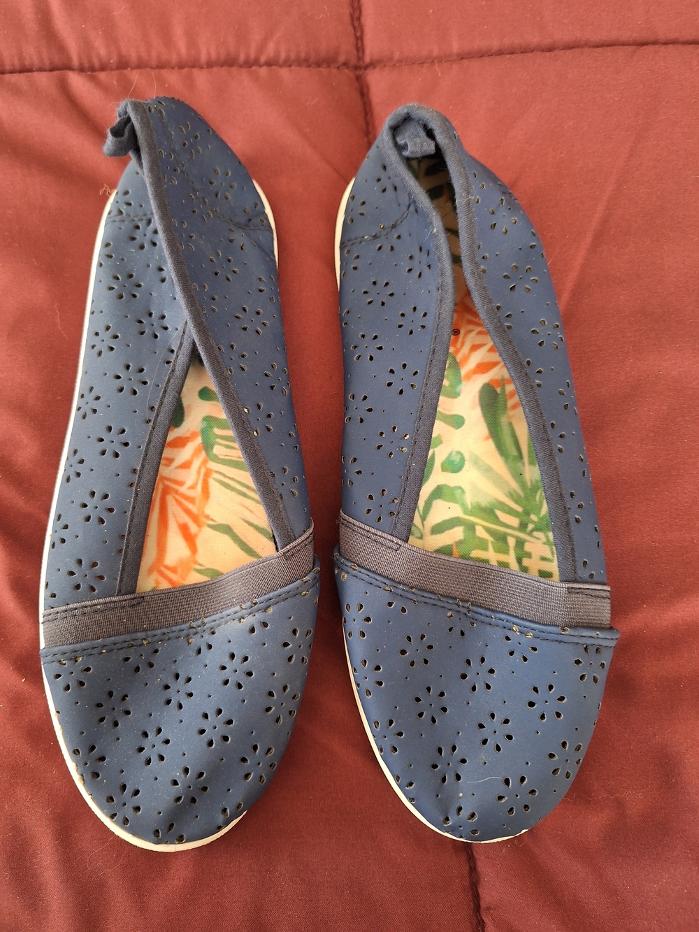 Women’s Navy Casual Ballet Flats